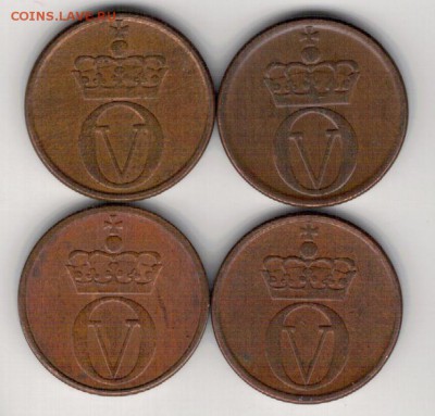 НОРВЕГИЯ ЭРЕ 1962-72 (4ШТ) БЕЛКА 02.04 В 22.00МСК (А963) - 4-н1э