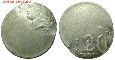 Браки на иностранных монетах - falla_20c_1930_140_16.03.15