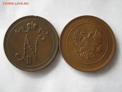 ФИНЛЯНДИЯ 10 пенни 1895,1899.1917 вензель, орел. - 028.JPG