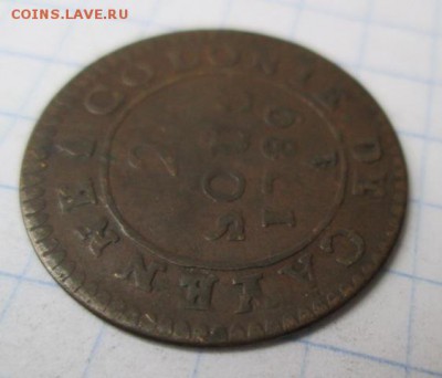 2 соус. Колония Франции-Cayenne. 1789 год. - IMG_8696