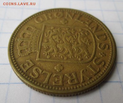 1 крона.Гренландия. 1926 год. Бронза. - IMG_8553