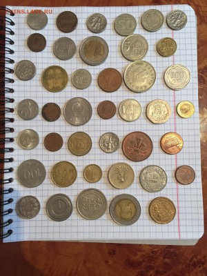 131 монета разных стран - 141371