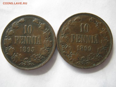 ФИНЛЯНДИЯ 10 пенни 1895,1899.1917 вензель, орел. - 030.JPG