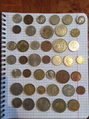 131 монета разных стран. с рубля! до 03.04.15 в 22-00 мск. - 141367