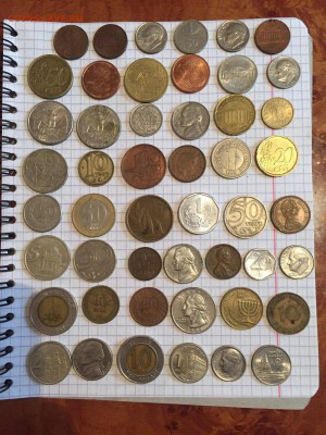131 монета разных стран. с рубля! до 03.04.15 в 22-00 мск. - 141374