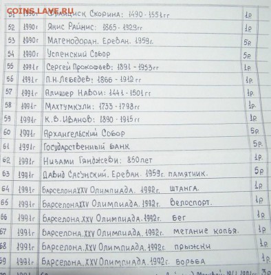 Юбилейные монеты СССР 70 шт. - PB040210.JPG