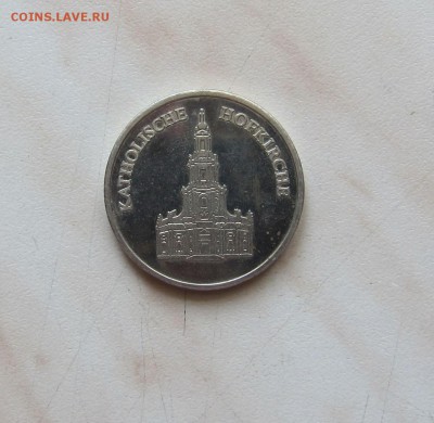 Жетон собор Хофкирхе (Дрезден) на оценку - ж_1