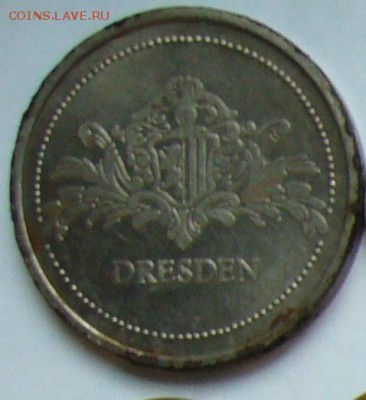 Жетон собор Хофкирхе (Дрезден) на оценку - P1100512.JPG