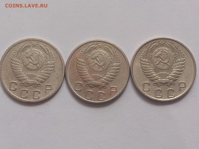 10 КОПЕЕК  1952 - 1957 г. СССР. (6 МОНЕТ) до 02.04 в 22 - 00 - DSC_9083