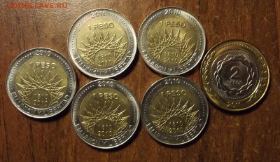 Аргентина биметалл 6 монет до 05.04.2015 - Изображение 006