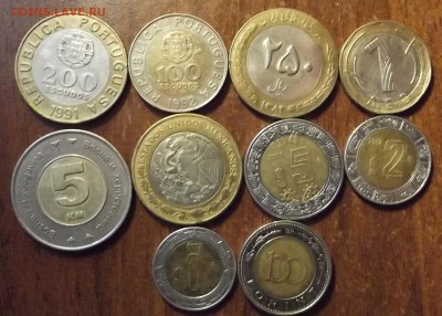 иностранщина биметалл 10 монет до 05.04.2015 - Изображение 005