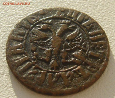 полушка 1707 года - P1290366.JPG