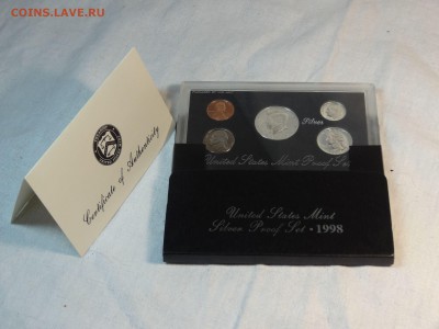 США годовой набор 1998 Серебро Proof до 02.04 22:00 МСК - DSC05948