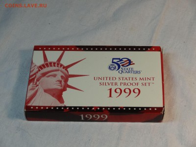 США годовой набор 1999 Серебро Proof до 02.04 22:00 МСК - DSC05951