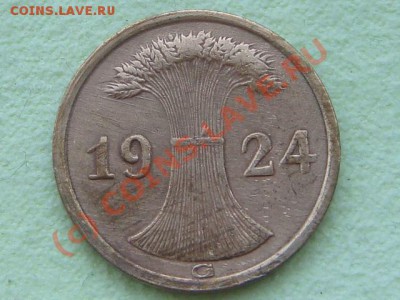 -v- Германия 2 рейхспфеннига 1924G до 20.06(21.00) - 4DSC05683.JPG