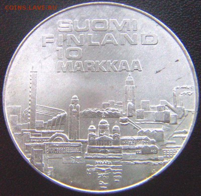 Финляндия_10 марок 1971. Крупное серебро; до 31.03_22.24мск - 8592