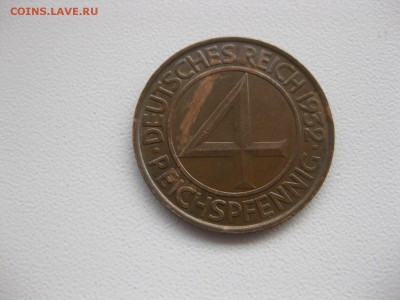 ВЕЙМАР,4 пфеннига 1932А(хорошая)!до 2.04.2015 - IMG_3637.JPG