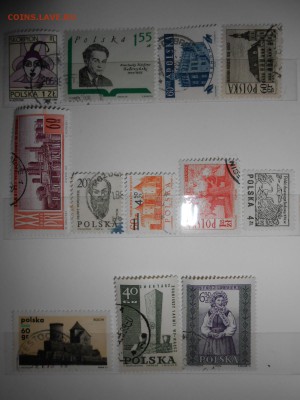 Марки ПОЛЬША, 31 шт. без повторов, до 05.04.2015 - DSCN5835.JPG