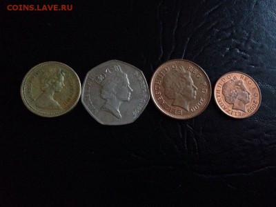 Великобритания 4 монеты - 11