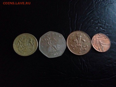 Великобритания 4 монеты - 13