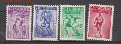 марки Албания спорт 1959 - 20