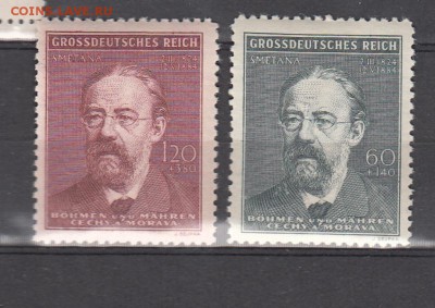 марки Богемия и Моравия  1944 - 26