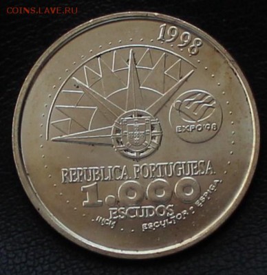 1000 эскудо 1998 Серебро. - IMG_4832.JPG