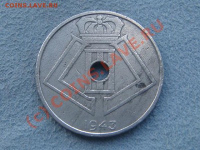 -v- Бельгия 25 сантимов 1943г. до 20.06(21.00) - 7DSC05758.JPG