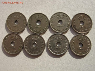 Норвегия 10 эре 1924-1949 (8 монет) до 05.04.15 - IMG_4321