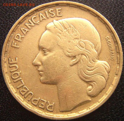 Франция_50 франков 1952; до 01.04_22.08мск - 9313