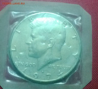 USA Half Dollar 1974 короткий до 03.04 - WP_20150401_017