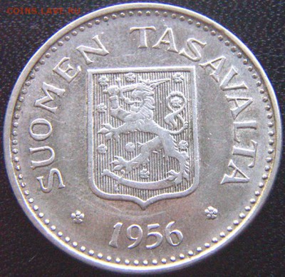 Финляндия_200 марок 1956. Отличное серебро; до 01.04_22.50мс - 9470