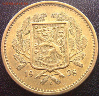 Финляндия_20 марок 1938. Отличное качество; до 01.04_22.52мс - 9480