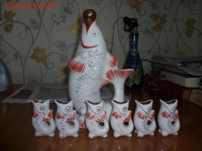 Форфоровые рыбки-стопки 2 набора - P1070959.JPG