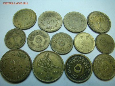 Монеты Египта разные периоды и номиналы 22.10 мск 05.04.2015 - DSC08027.JPG