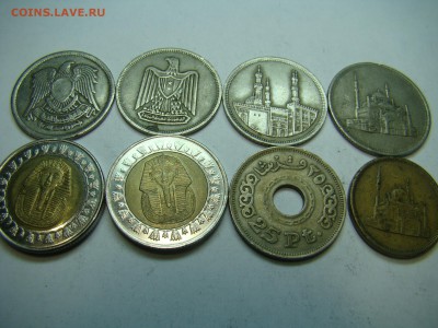 Монеты Египта разные периоды и номиналы 22.10 мск 05.04.2015 - DSC08030.JPG