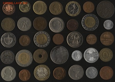 35 монет мира без повторов С РУБЛЯ!!! до 22:00мск 03.04.15 - 02