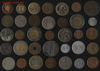 35 монет мира без повторов С РУБЛЯ!!! до 22:00мск 03.04.15 - 01