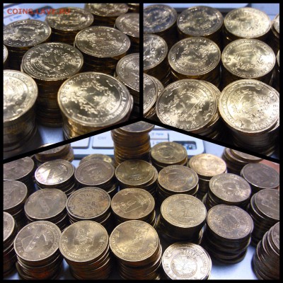 Продам 10 рублей ГВС 2010-2011 (бантик,елец итп) - image