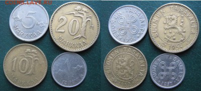 Финляндия 1,5,10 и 20 марок 1950-х: до 07.04.15 в 22.00 - 371  15 16 17 18  Финляндия 1 5 10 20  марок 50-х