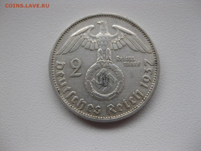 РЕЙХ,2 марки 1937F(Гинденбург)!до 4.04.2015 - IMG_3776.JPG