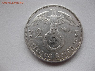 РЕЙХ,2 марки 1938А(Гинденбург)!до 4.04.2015 - IMG_3770.JPG