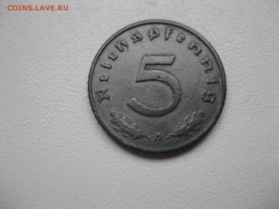 РЕЙХ,5 пфеннигов 1942А(цинк)!до 5.04.2015 - IMG_3551.JPG