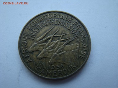 Конго 1 франк 1946, Камерун 100 фр 1958 22.10 мск 05.04.15 - DSC08378.JPG