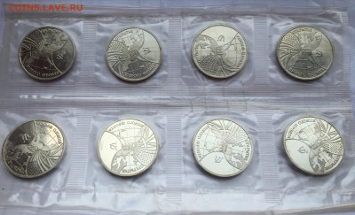 3 Рубля Второй фронт ПРУФ в запайке 8 монет до 06.04 22:00 - 2й фронт