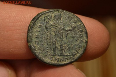 монета Римской Империи IV век от Р,Х. - CSC_0458.JPG