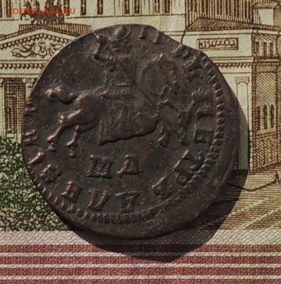 Определение подлинности и оценка копейки 1710 года. - DSCN9986.JPG