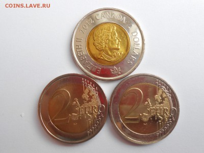 2 евро 2шт,2 доллара 1шт. - евро 001.JPG