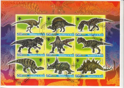 марк Динозавры лист - 135