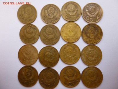Лот 3 коп 1929-1957 16 шт. 10.04.15 23.00 - 16 3 коп -1929-1957 а.JPG